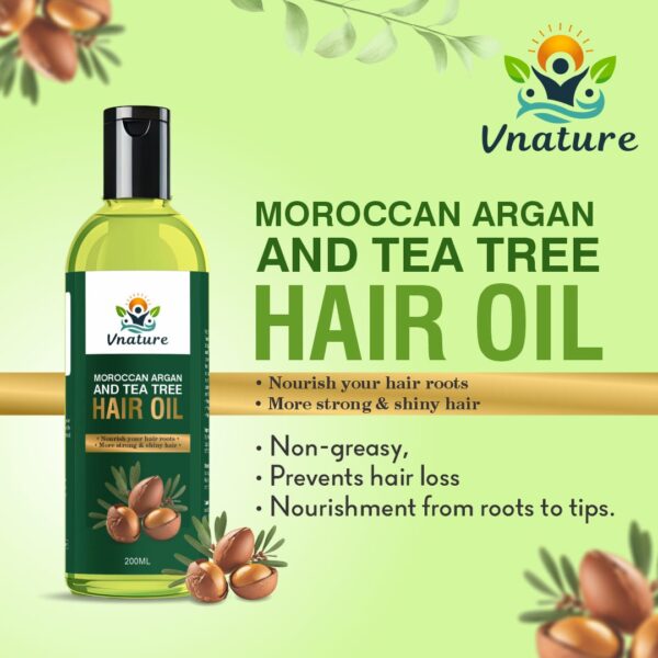 MOROCCAN HAIR OIL(WITH ORGAN&TEATREE ,LIP)